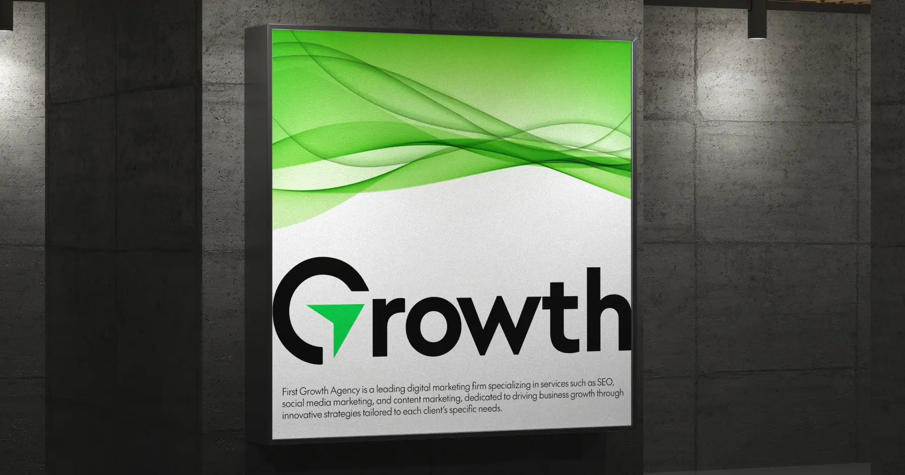 First Growth Agency - Stand Billboard