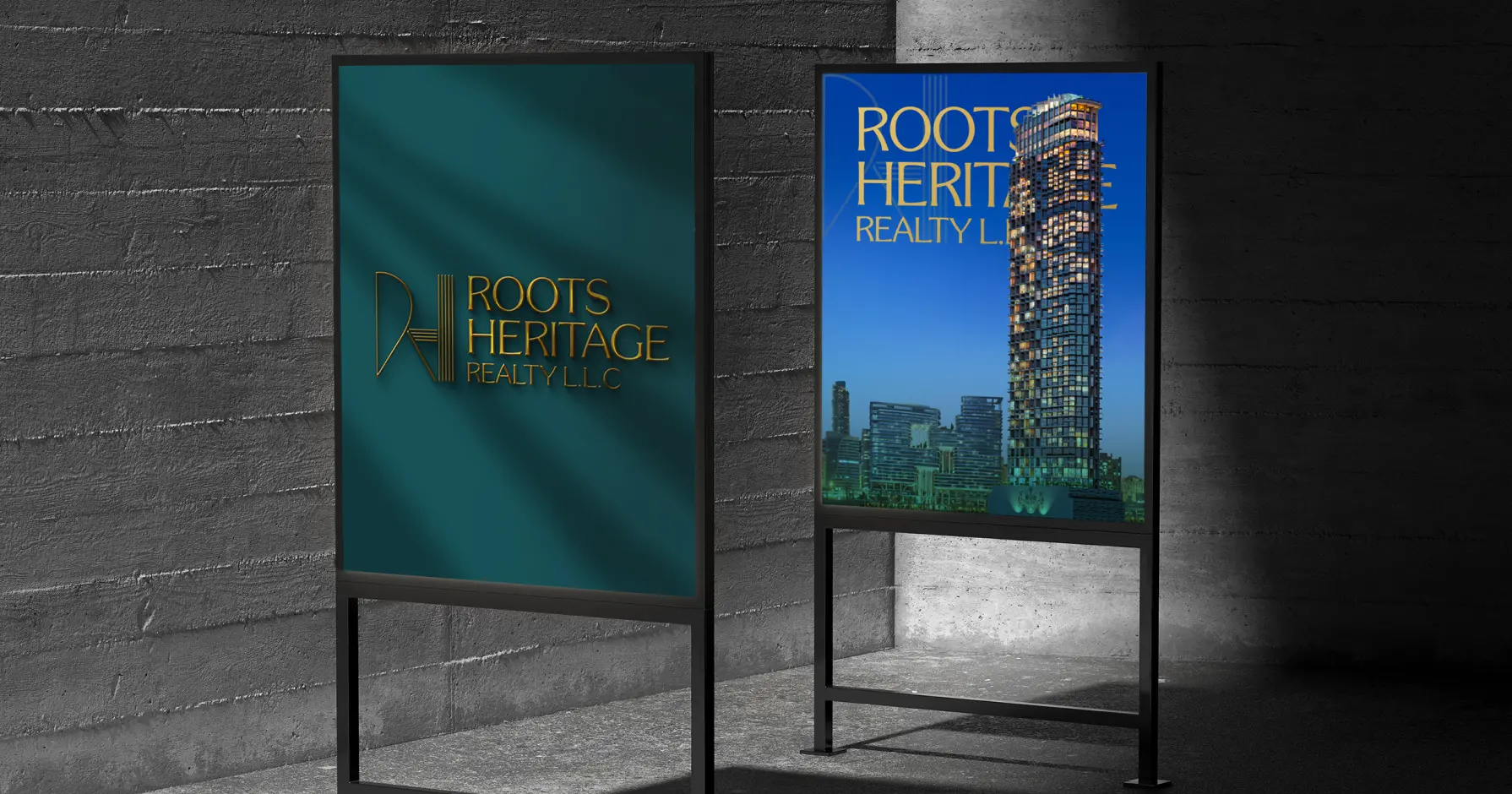 Roots Heritage Realty LLC - Stand Billboard